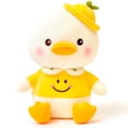 thumbnail image 5 of Soft Duck Fat Plush Pillow Stuffed Animal Duck Plush Toy35cm 45cm, 5 of 5
