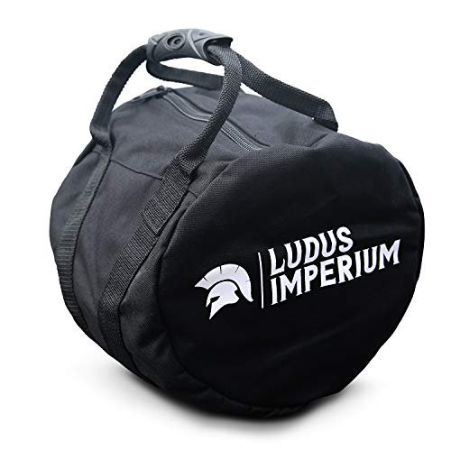 Ludus Imperium Sac de Sable Kettlebell Ajustable - Poids Kettlebell, Sacs de Sable d'Entraînement Robustes pour l'Entraînement, la Mise en Forme, l'Entraînement Croisé et l'Exercice, Entraînements, Poids de Sac de Sable, jusqu'à 45 LB