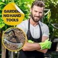 thumbnail image 1 of Garden Edge Hand Hoe Hardened Hollow Tool All-Steel Edger Weeder Durable Patio & Garden, 1 of 2