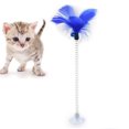 thumbnail image 3 of 2PCS Cat Feather Teaser Suction Cup Spring Bell Cat Training Toy Pet Teaser Toy, 3 of 10