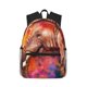 thumbnail image 1 of Balery Oil Paintings of Elephants Mochila para Mujeres y Hombres, Mochila Ligera Casual para Viajes, Mochila Clásica Básica para la Universidad, 1 of 6