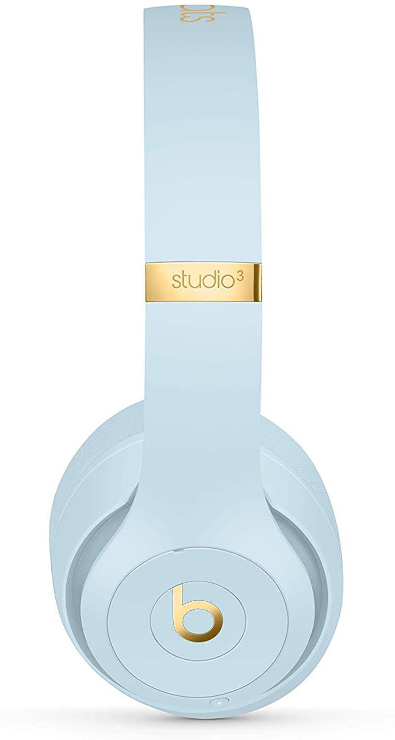 Restored Beats Studio3 Wireless Headphones - The Beats Skyline Collection -  Crystal Blue (Refurbished)