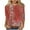 1-wine, variant on Cute Tops for Women Fall Floral Print Tshirts 3/4 Sleeve Round Neck Plus Size Blouse Casual Loose T-Shirts Fall Tops for Women 2024 Trendy Fall Fashion for Women 2024 (Navy)