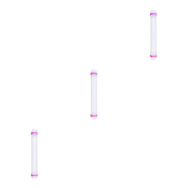 relayinert Non Stick Rolling Pin Decoration Fondant Baking Roller Cake White 18 Inch 3Set