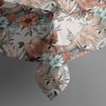 thumbnail image 4 of Lightgray Highland Cow Flower Pattern Rectangle Tablecloth 60"x102",Waterproof Polyester Rectangle Table Cloth, Wipeable Spillproof Polyester Tablecloth for Dining, Camping, Indoor and Outdoor, 4 of 6
