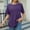 #Purple, variant on DPTALR George Women's Summer Short Sleeve Casual Basic Tees,Purple,Size L