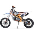 thumbnail image 2 of TaoTao DB-X1 140cc Dirt Bike Air Cooled, 4-Stroke-Orange, White, Black, 2 of 8