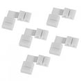 thumbnail image 4 of Kritne Led Strip Light Connector,5Pcs L Shape 4pin 10mm Solderless Corner Connectors Adapters For RGB 5050 LED Strip Lights , L Shape 4pin Connector, 4 of 8