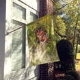 thumbnail image 2 of Carolines Treasures CDCO0324CHF Fox Cubs Peepers by Debbie Cook Flag Canvas House Size  Large multicolor, 2 of 4
