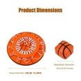 thumbnail image 3 of Hanging Indoor Basketball Hoop Toy Set - Ceiling Mounted Basketball Game for Bedroom, Stress Relieving Fun for Adults & Kids, No Assembly Required with Soft Basketballs, 3 of 8