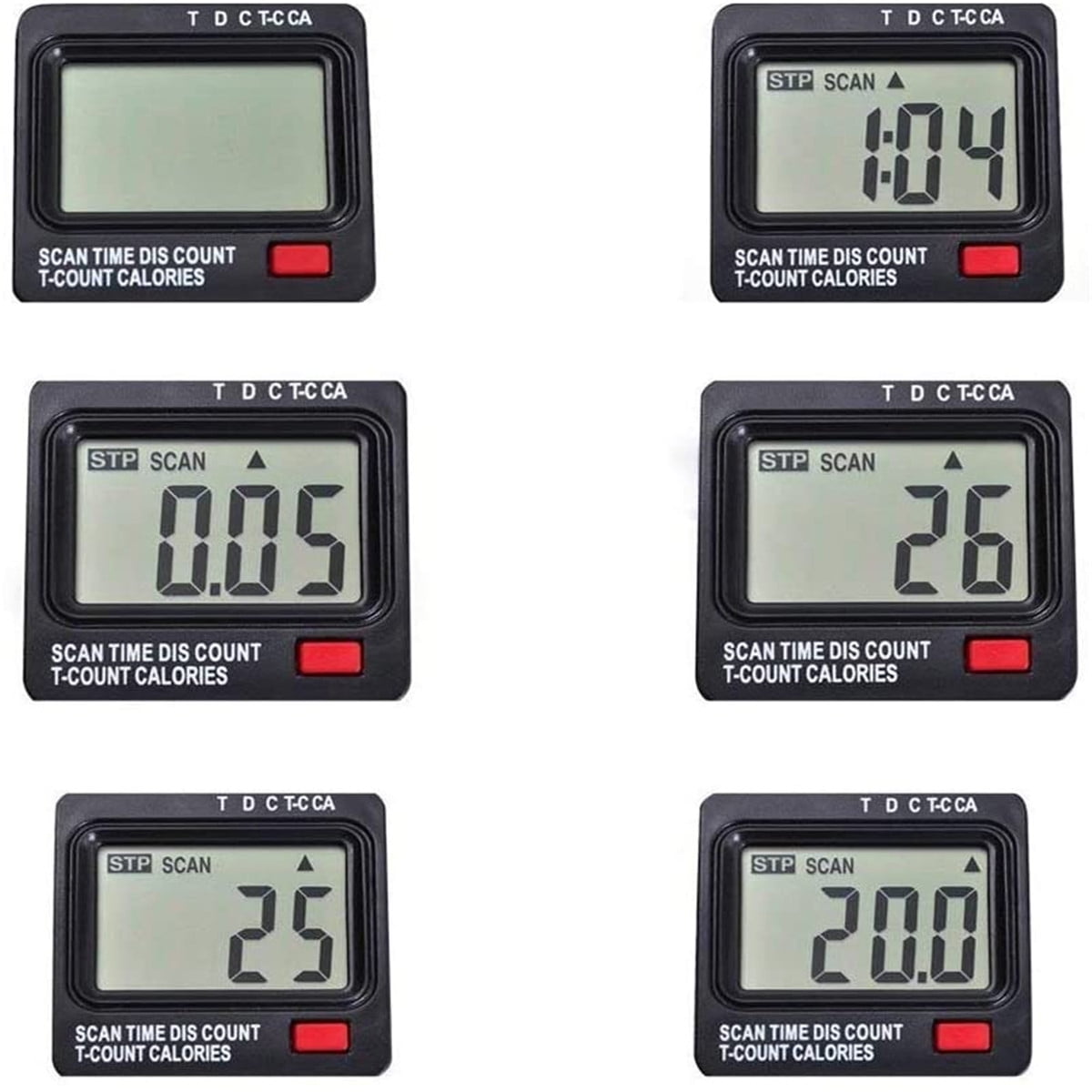 Novashion Mini Multi-Function Stepper, Exercise Bike, Digital Under Desk Bike with LCD Screen Display, Pedal Exerciser Peddler for Leg Arm and Knee for Elderly