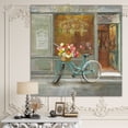 thumbnail image 2 of Designart 'Paris French Flowershop ' Traditional gallery-wrapped Canvas, 2 of 3