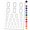 Black, variant on Mobile Tablet Phone Outline Water Resistant Temporary Tattoo Set Fake Body Art Collection - Orange