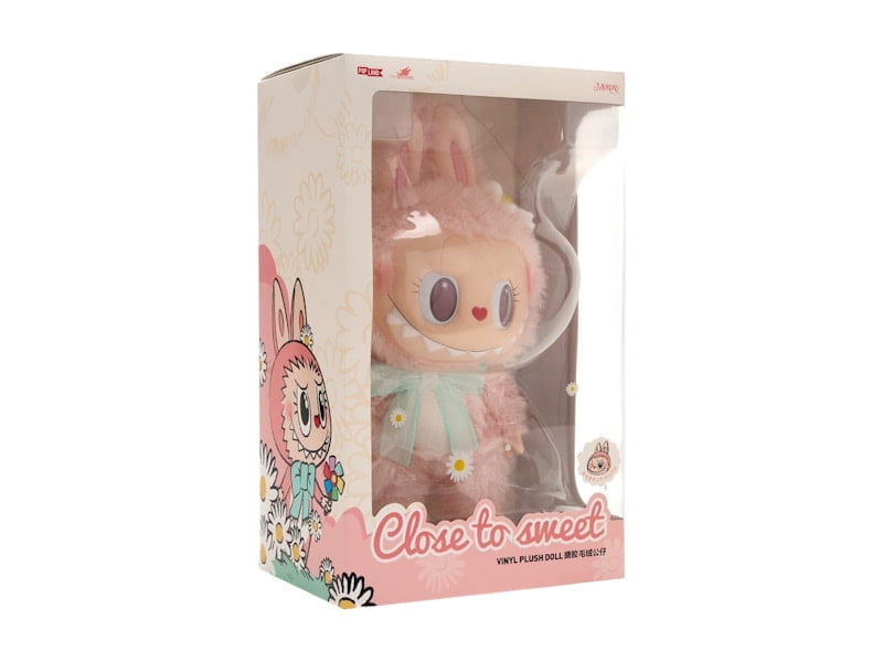 Pop Mart The Monsters Labubu Mokoko Close To Sweet Vinyl Plush Doll