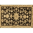 thumbnail image 1 of Ahgly Company Machine Washable Indoor Rectangle Persian Brown Traditional Area Rugs, 3' x 5', 1 of 4