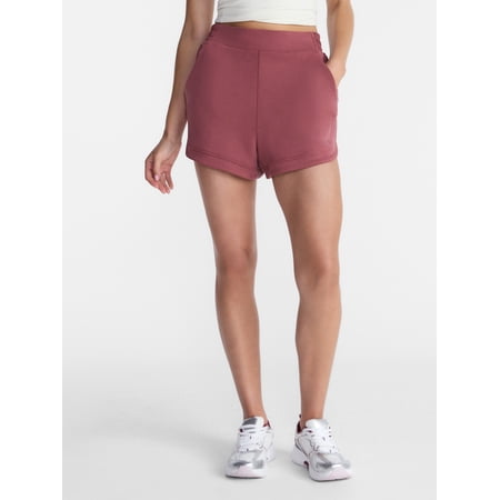 Avia Women's ScubaKnit Shorts, 3.25'' Inseam, Sizes XS-XXXL