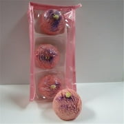 Dead Sea Spa Care DeadSea-BBTRB01 Raspberry Boom Bubble Bath Truffles - Pack of 3