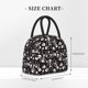 thumbnail image 2 of Disketp Skeleton Bolsa Térmica para Almuerzo, Lonchera con Abertura Amplia y Gran Capacidad, Organizador Reutilizable para Mujeres, Hombres y Adultos, 2 of 6
