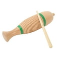 thumbnail image 3 of <p>Fish Shaped Guiro Instrument Guiro Instrument Latin Percussion Musical Instrument Latin Percussion Instrument Fish Shaped Guiro Wooden Latin Percussion Musical Instruments With, 3 of 7