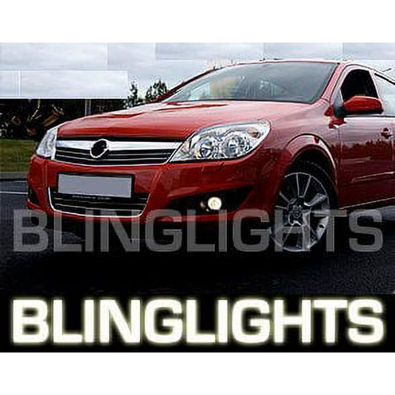 For Blue Angel Eye Halo Fog Lights Lamps for Vauxhall Astra Mk5