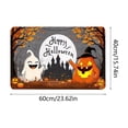 thumbnail image 4 of Halloween Floor Mat Imitation Pashm Skidproof Mat 23.62x15.74in Polyester Skidproof & Easy Clean for Bathroom Entryway Kitchen Living Room by MPOISVA, 4 of 7
