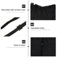 thumbnail image 3 of WEUVEB Cuello Falso Negro Para Mujer Blusa Decorativa Combinación, 3 of 6