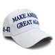 thumbnail image 2 of 2024 MAGA Donald Trump Hat Dome Sunshade Béisbol Americana () Azul Blanco, 2 of 8