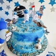 thumbnail image 4 of Adornos de pastel de astronauta espacial, figuritas de astronauta del espacio exterior, Planeta, cohete, inserto de pastel, suministros de fiesta de cumpleaños para niños, Baby Shower, 4 of 5
