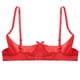 thumbnail image 4 of Lencería de mujer Sujetador push up con tirantes finos Sujetador de satén de media copa con aros Pezones expuestos Pecho abierto Bralette Ropa interior, 4 of 5