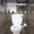 thumbnail image 5 of Geniebidet Bidet Attachment For Toilet - Ultra-Slim Left Handed Hygienic Bidet Attachment For Existing Toilets - Bidet Toilet Seat Attachment With Pressure Controls - Travel Bidet Included, 5 of 5