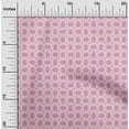 thumbnail image 2 of oneOone Cotton Poplin Light Pink Fabric Geometric Craft Projects Decor Fabric Printed By The Yard 42 Inch Wide, 2 of 4