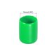 thumbnail image 2 of 50uds 15mm Goma Extremo Tapas Cubierta PVC Vinilo Tornillo Rosca Protector Redondo Cable Estante Tapas para Tornillo Perno Tubería Valla Poste, Verde, 2 of 5