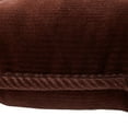thumbnail image 6 of Greendale Home Fashions Indoor Reversible Corduroy Chair Pad (2-Pack), Bitter, 6 of 6