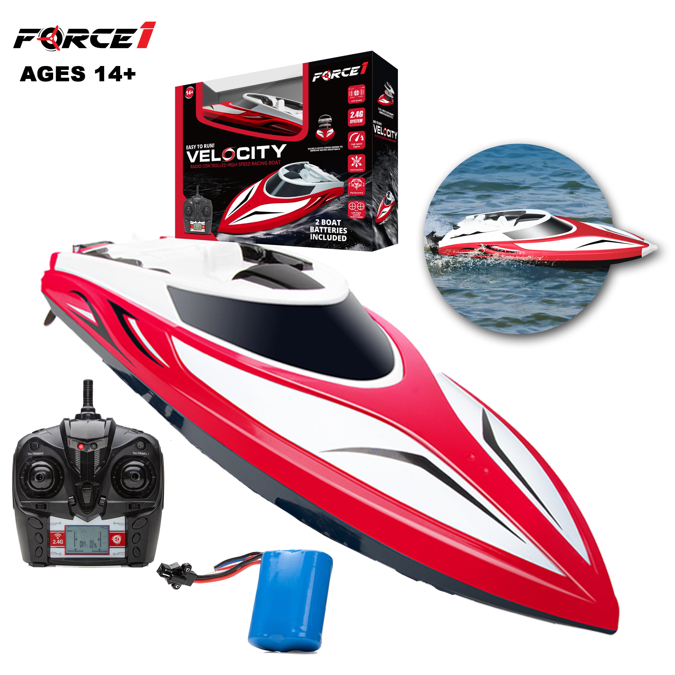 US Christmas Racing RC Boat High Speed Radio Wireless Remote Control Gift Toy κ