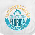 thumbnail image 4 of Inktastic Naples Florida Beach Vacation Boys or Girls Baby Bib, 4 of 4