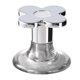 thumbnail image 1 of Botón pulsador para inodoro, con forma de flor lisa, botón de descarga de repuesto, manija para cajón, adhesivo, impermeable, botón para tanque de agua, 1 of 6