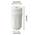 thumbnail image 2 of Large Capacity Rotating Ice Cube Tray Easy Release Plastic Ice Maker Gadget for Summer Kitchen Cafeteria Party Use, 2 of 3