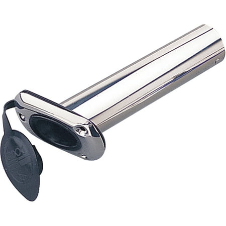 - Sea Dog Flush Mount Rod Holder with Cap, Stainless Steel
