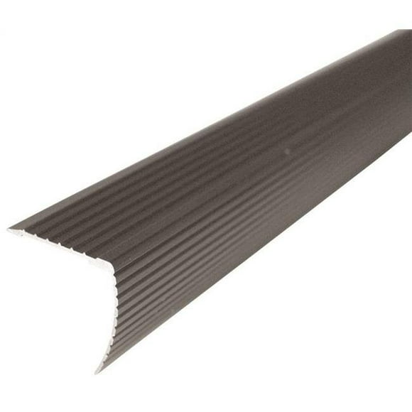 Flute Stair Edge - Satin Nickel - 36 in.