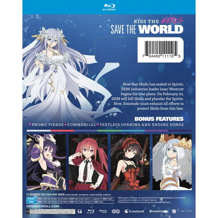 Date A Live V: The Complete Season - Walmart.com