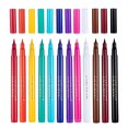 thumbnail image 1 of 12 Color Liquid Eyeliner Pen Smudge Proof Eyeliner Quick Dry Matte Eye Liner For  Wedding Party Cosplay Eye Makeup, 1 of 8