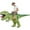 light green, variant on Inflatable Costume Dinosaur Riding Tyrannosaurus Rex Air Blowing Fun Party Halloween Adult Costume Multiple Colors And Sizes,Height 59"–74.8",green