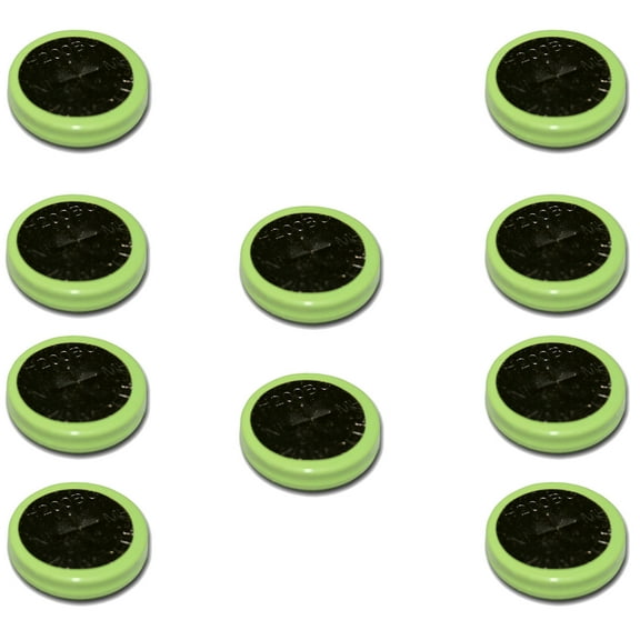 10pcs Rechargeable 1.2V 200mAh NiMH Flat Top Assembly Cell Battery