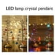 thumbnail image 4 of Luz LED para árbol de Navidad - Decoración de mesa de 26" de metal cobre con luces de cristal a pilas para decoración de fiestas en la oficina de fiestas, 4 of 9