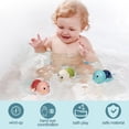 thumbnail image 2 of Tortuga nadadora SEPHIX de Bath Toys, de 1 a 3 años, con cuerda, paquete de 3, 2 of 6
