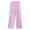 H286 Purple, variant on SJLDQY Girls Cargo Pants High Elastic Waist Casual Baggy Pants for Girls Solid Color Wide Leg Trousers with Pockets