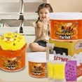 thumbnail image 4 of Gift toys Christmas Toy Gifts Bee Butter Mud Crystal Mud Bull Head Glue Slime Set, Soft Elastic Slime With Fun Sounds For Stress Relief, Ideal Gift For Kids 3+ Years Old With Easy Storage, 4 of 6