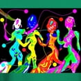 thumbnail image 3 of CafePress - Painting Super Cool Yo Yo Chicks Dark T Shirt - Men's Classic Graphic Cotton T-Shirt, 3 of 4