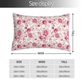 thumbnail image 2 of Balery Rose Flowers Funda de Cojín Estampada, Regalos para Mujeres, Regalos de Amor para Ella, Regalos para Novia o Esposa, Funda de Almohada-16"x24", 2 of 6