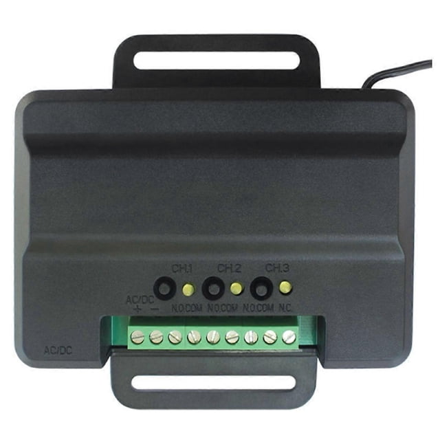 Compatible with 315/390MHZ universal door and garage door opener receiver, compatible with most commercial door operators